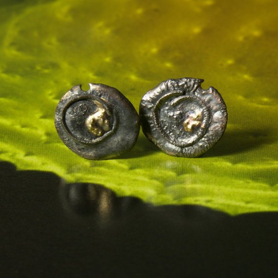 Photo of Crusty Stud Earrings