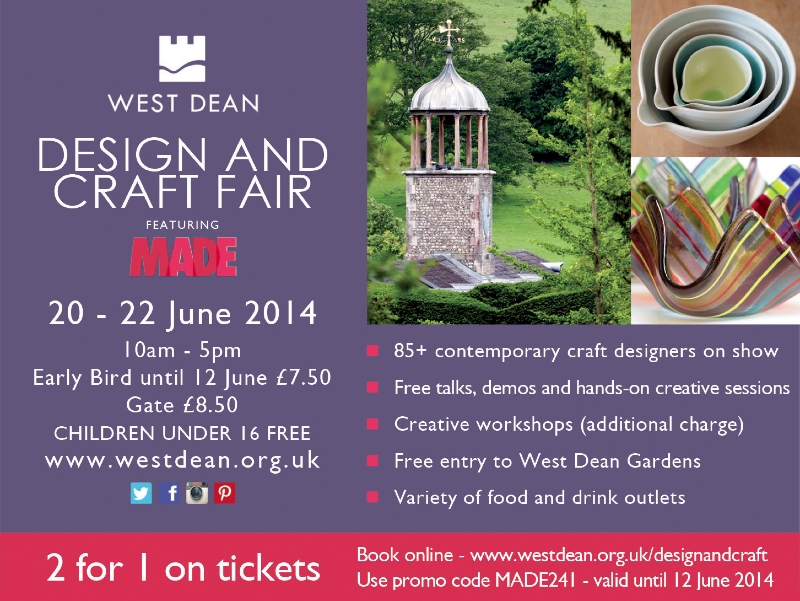 West Dean College Craft and Design Fair featuring MADE