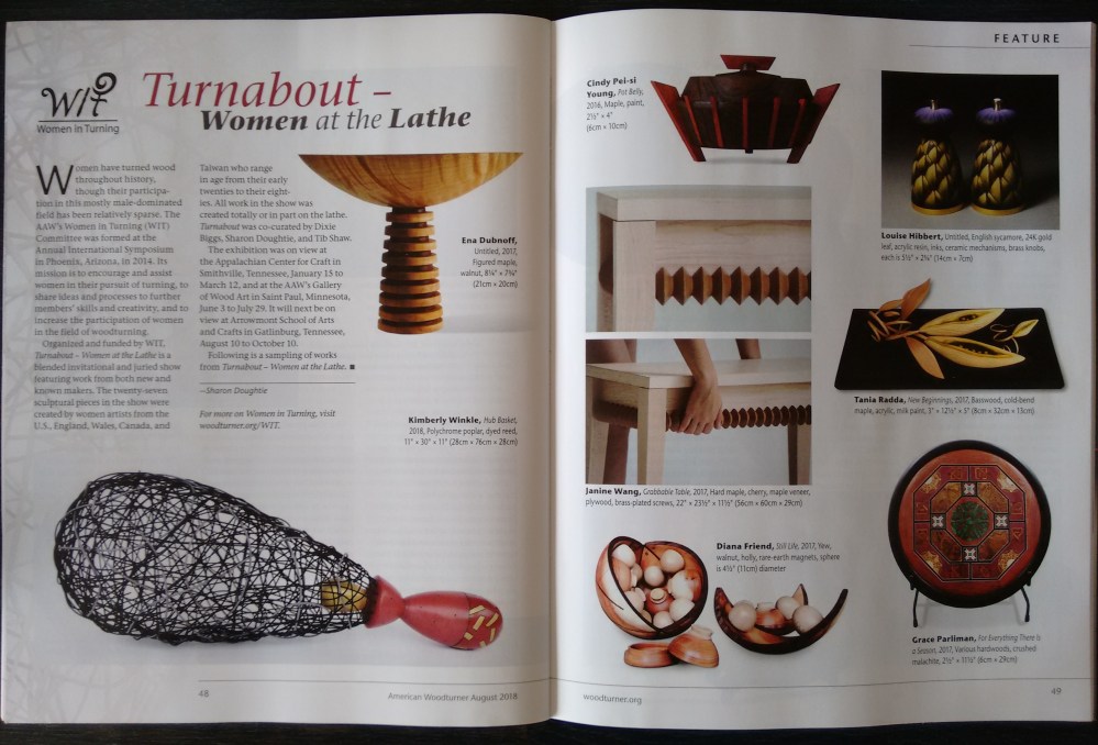 American Woodturner Aug 2018 a